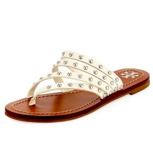 Tory Burch – Patos Studded Thong Sandal